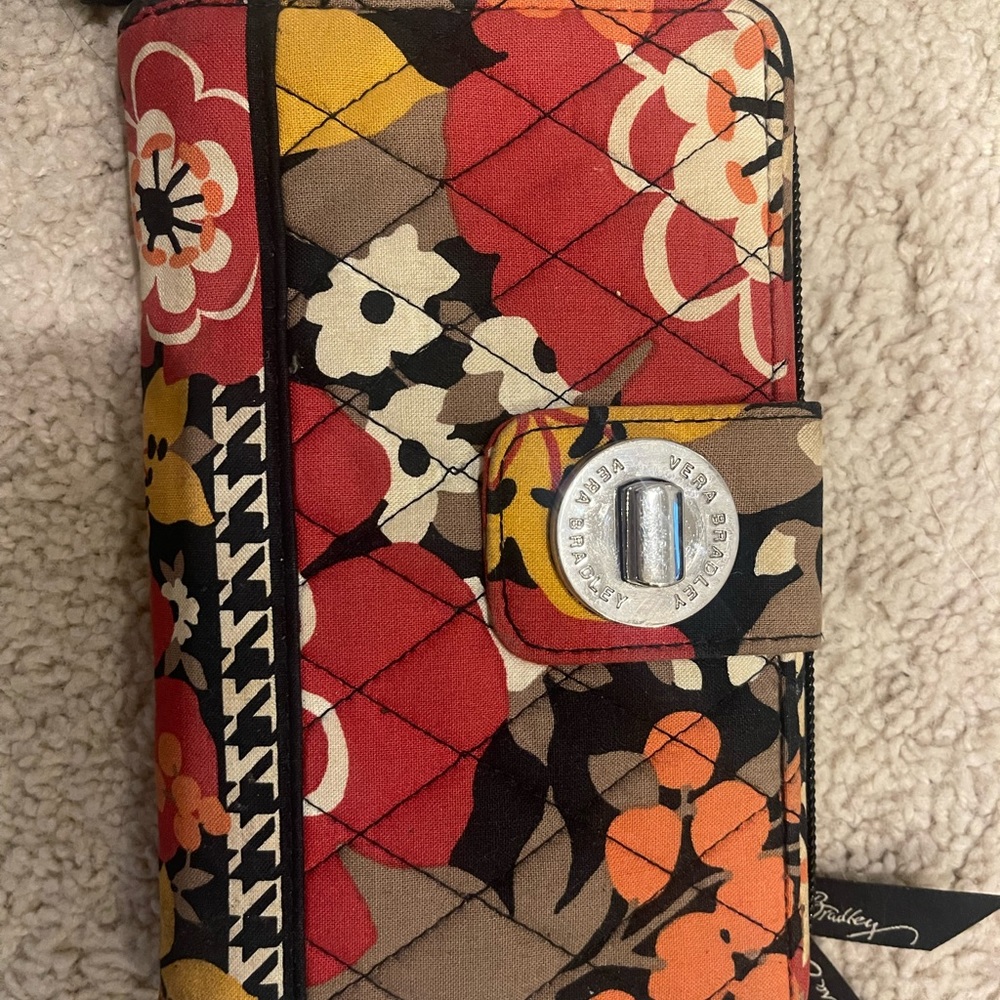 Floral Vera Bradley Wallet